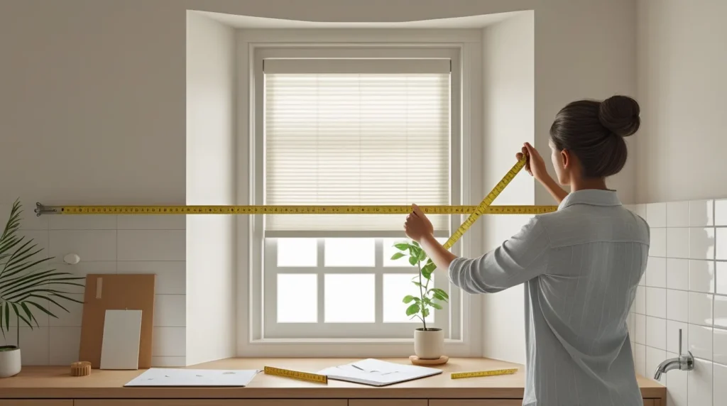 window shades measurement