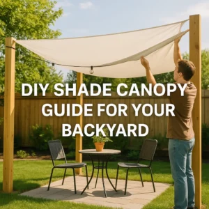 Do It Yourself Shade Canopy