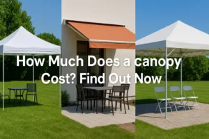 How Much Does a Canopy Cost