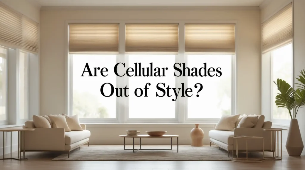 are cellular shades out of style