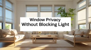 window privacy without blocking light